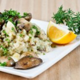 Oozy Mushroom Risotto – a Jamie Oliver 30-Minute Meal