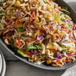 Orange and Cashew Cabbage Salad With Sesame Dressing
