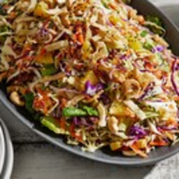 Orange and Cashew Cabbage Salad With Sesame Dressing