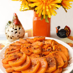 Orange and Honey Sweet Potatoes