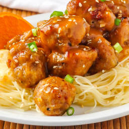 Orange Chicken - quick, easy and baked, not fried.