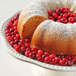 Orange Cranberry Bundt Cake