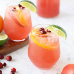 Orange Cranberry Holiday Party Punch
