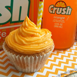 Orange Creamsicle Cupcakes!