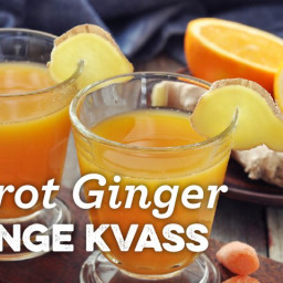 Orange-Ginger Carrot Kvass