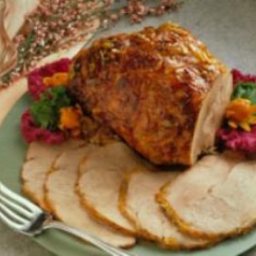 Orange Glazed Leg of Pork