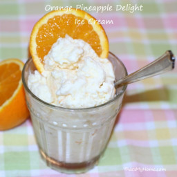 Orange Pineapple Delight Ice Cream