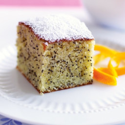 Orange poppyseed cake