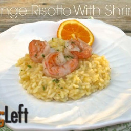 Orange Risotto With Shrimp