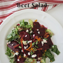 Orange-Scented Beet Salad from Vegan Under Pressure