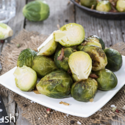 Orange-Scented Roasted Brussels Sprouts