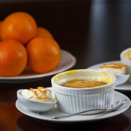 Orange Self Saucing Pudding