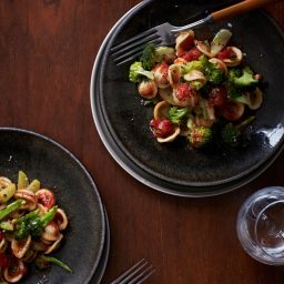 Orecchiette with Broccoli and Tomatoes Recipe