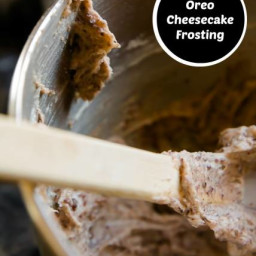 Oreo Cheesecake Frosting