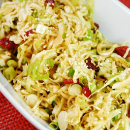 Oriental Cabbage and Cranberry Salad
