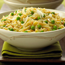 Orzo Risotto with Peas