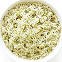 Orzo with Pistachios and Lemon