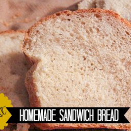 Our Favorite Homemade Sandwich Bread