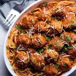 Our Favorite Spaghetti and Meatballs
