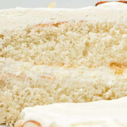 Our Most Popular Homemade Cake: The Almond Cream Cake