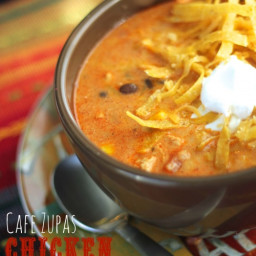 Our Version of Cafe Zupas Chicken Enchilada Chili