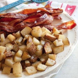 Oven-Baked Bacon and Potatoes