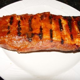 Oven Baked Barbecued Boneless Country Style Pork Ribs