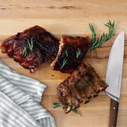 Oven Baked BBQ Baby Back Ribs