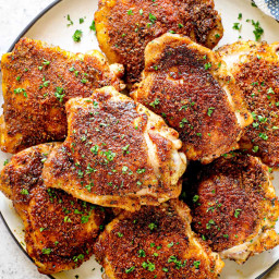 Oven Baked Chicken Thighs Recipe