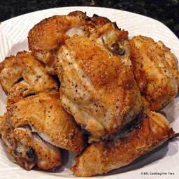 Oven Baked Crispy Garlic Split Chicken Breast