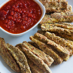 Oven-Baked Eggplant Fries