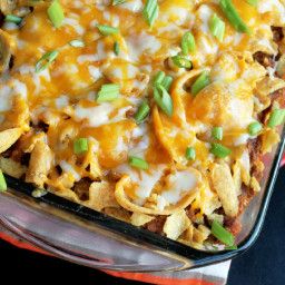 Oven Baked Frito Chili Pie