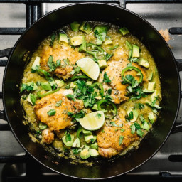 Oven-Baked Hatch Green Chile Hot Honey Chicken · i am a food blog