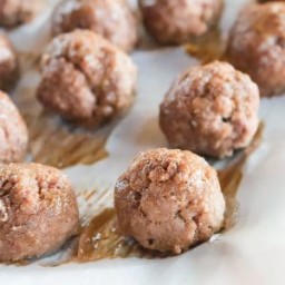Oven Baked Meatball Recipe