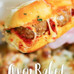 Oven-Baked Meatball Sandwiches