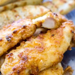 {Oven-Baked} Ranch Chicken Tenders