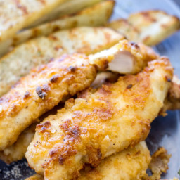 {Oven-Baked} Ranch Chicken Tenders