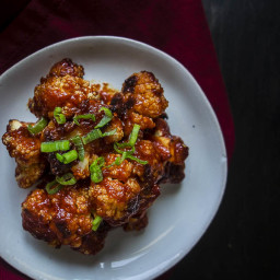 Oven Baked Spicy Korean Cauliflower Wings Recipe