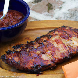 Oven Baked St Louis Syle BBQ Ribs