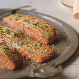 Oven-Baked Tarragon-Scented Salmon