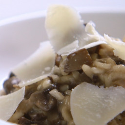 Oven-baked Wild Mushroom Risotto