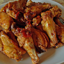 Oven-Barbecued Chicken Wings
