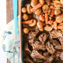 Oven Braised Pot Roast with Potatoes and Carrots