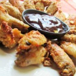 Oven fried Almond Chicken Wings