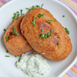 Oven-Fried Chicken Croquettes