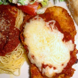 Oven Fried Chicken Parm