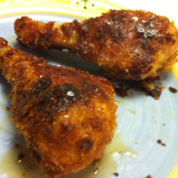Oven Fried Chicken (uses instant mashed potatoes)
