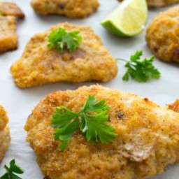 Oven-Fried Crispy Chicken Tenders
