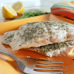 Oven Poached Lemon-Dill Fish