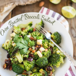 Oven Roasted Broccoli Salad